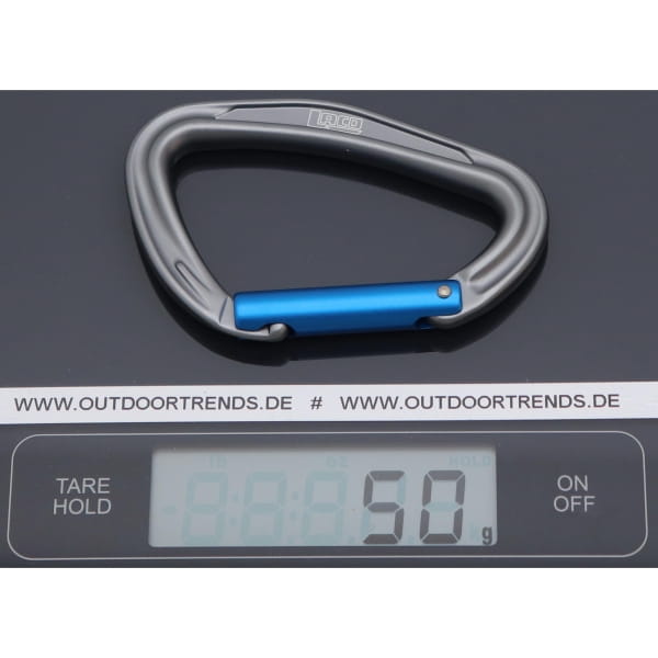 LACD Biner AS Straight - Schnappkarabiner grey - Bild 2