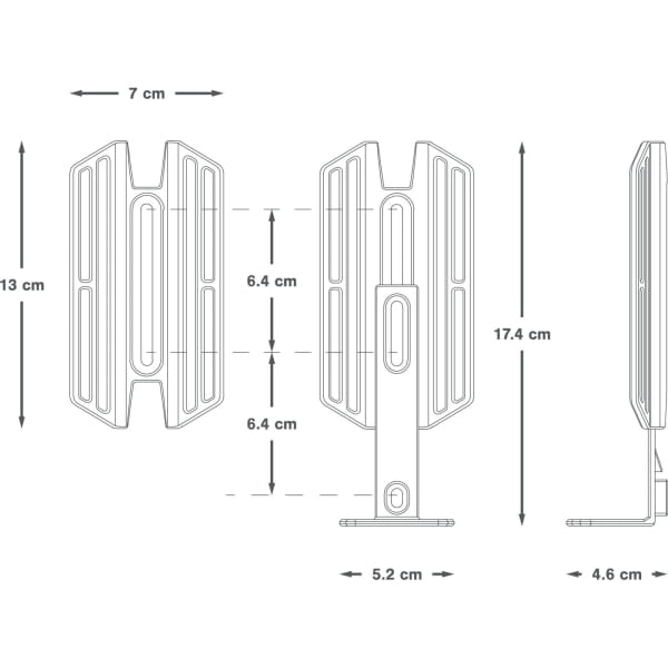 Apidura Cargo Cage  - Gabeltaschen-Halterung - Bild 4