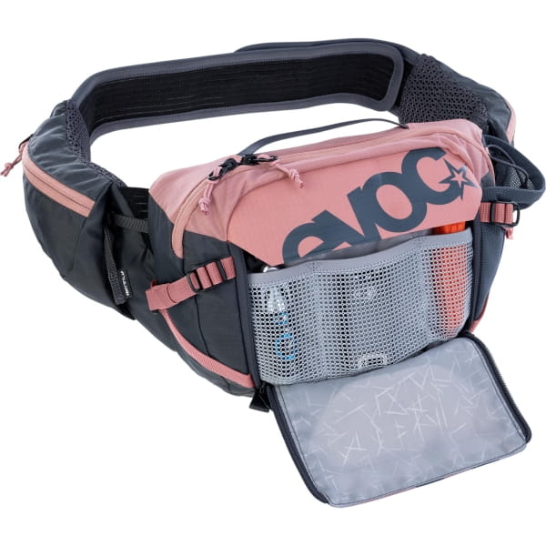 EVOC Hip Pack Pro 3 + 1,5 L Bladder - Gürteltasche dusty pink-carbon grey - Bild 19