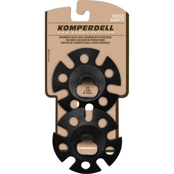 Komperdell Standard Winterteller - Stockteller schwarz - Bild 1