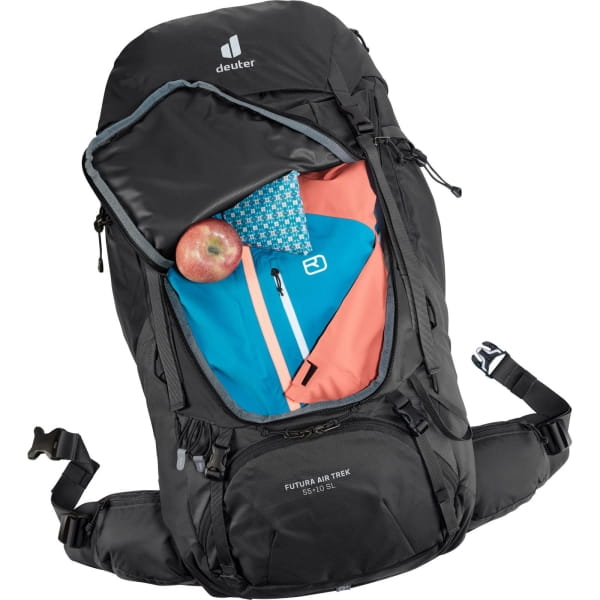 deuter Futura Air Trek 55+10 SL - Trekkingrucksack black-graphite - Bild 9 deuter Futura Air Trek 55+10 SL - Trekkingrucksack black-graphite - Bild 9