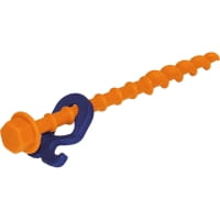 Vorschau: Peggy Peg Schraubhering Normal 20 cm mit Haken - Heringe 12er Set - Bild 2