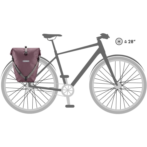 ORTLIEB Back-Roller Urban QL3.1 - Gepäckträgertasche ash rose - Bild 15
