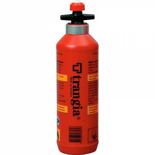 Trangia Sicherheits-Brennstoffflasche 500 ml rot - Bild 1