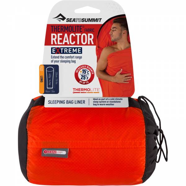 Sea to Summit Thermolite Reactor Extreme Long - Liner red - Bild 1 Sea to Summit Thermolite Reactor Extreme Long - Liner red - Bild 1