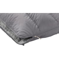 Vorschau: Nordisk Freja +10° Blanket - Daunen-Schlafsack silver filigree grey - Bild 8