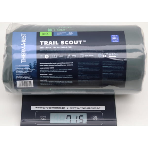 Therm-a-Rest Trail Scout - Isomatte deep forest - Bild 5
