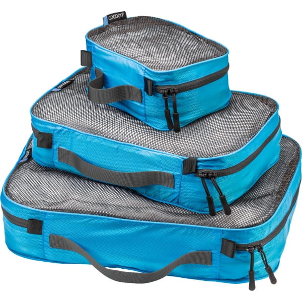 COCOON Packing Cube Ultralight Set - Packtaschen caribbean blue - Bild 1 COCOON Packing Cube Ultralight Set - Packtaschen caribbean blue - Bild 1