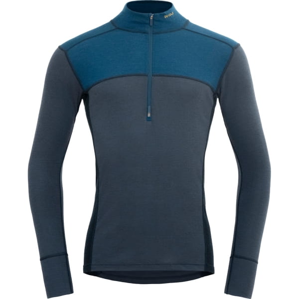 DEVOLD Lauparen Merino 190 Zip Neck Man - Funktionsshirt flood-night-ink - Bild 1 DEVOLD Lauparen Merino 190 Zip Neck Man - Funktionsshirt flood-night-ink - Bild 1