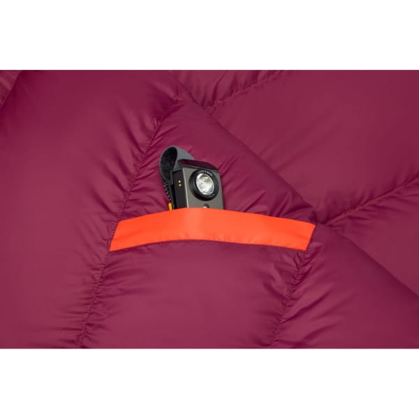 Marmot Mad River 40 - Daunen-Schlafsack red sun-blackberry - Bild 4