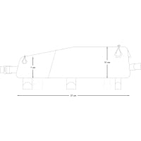 Vorschau: Apidura Backcountry Long Top Tube Pack 1,8 L - Oberrohrtasche - Bild 4