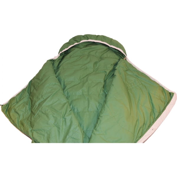 Grüezi Bag Biopod DownWool Nature Comfort  - Daunen- & Wollschlafsack basil green - Bild 6