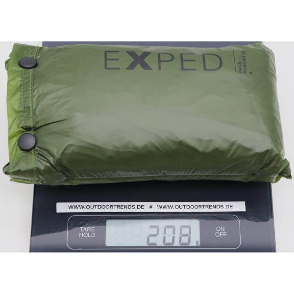 EXPED Pack Poncho UL - Rucksackponcho moss - Bild 6