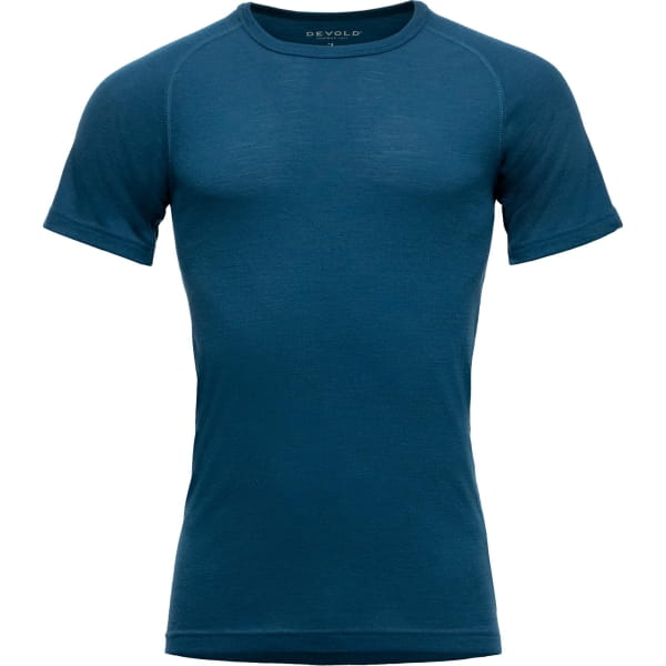 DEVOLD Lauparen Merino 190 Base Tee Man - Funktionsshirt flood - Bild 4