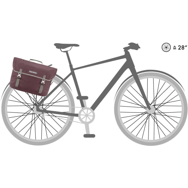 ORTLIEB Commuter-Bag Urban QL2.1 - Fahrrad-Aktentasche ash rose - Bild 14