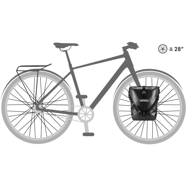 ORTLIEB Sport-Roller - Vorderradtaschen schwarz - Bild 2