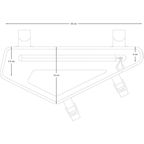 Apidura Backcountry Frame Pack 2 L - Rahmentasche - Bild 3