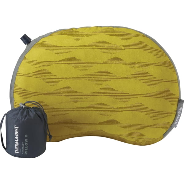 Therm-a-Rest Air Head Pillow - Kopfkissen yellow mountains - Bild 3