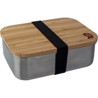Vorschau: Basic Nature Bamboo Lunchbox 1,2 L - Edelstahl-Proviantdose stainless - Bild 1