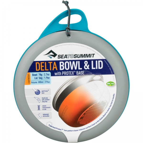 Sea to Summit Delta Bowl & Lid - Schüssel mit Deckel pacific blue - Bild 10