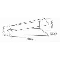 Vorschau: Sea to Summit Escapist Ultra-Mesh Inner Bug Tent - Moskitozelt - Bild 2