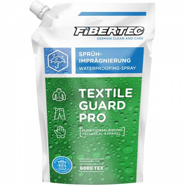 FIBERTEC Textile Guard Pro 500 ml - Spray-On Nachfüllpack - Bild 1 FIBERTEC Textile Guard Pro 500 ml - Spray-On Nachfüllpack - Bild 1