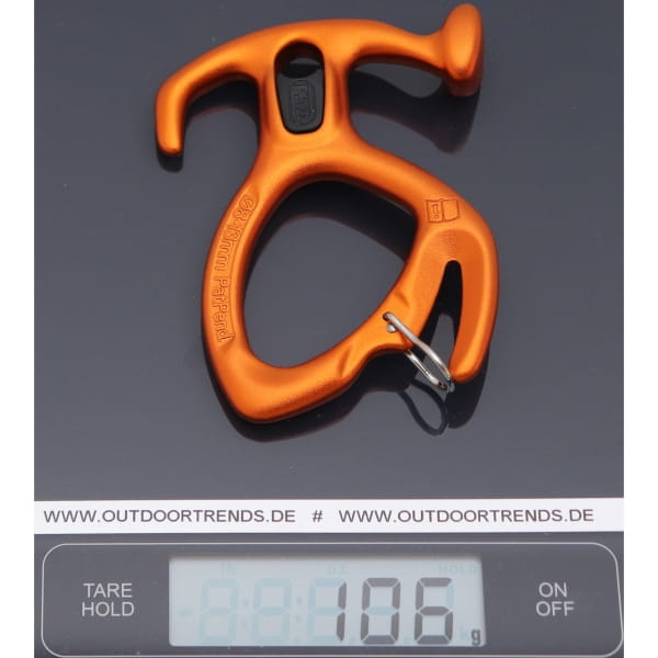 Petzl Pirana Guide - Canyoning-Abseilgerät orange - Bild 2