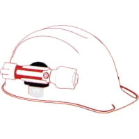 Vorschau: Ledlenser Helmet Mount For Euroslot - Helmhalterung - Bild 2