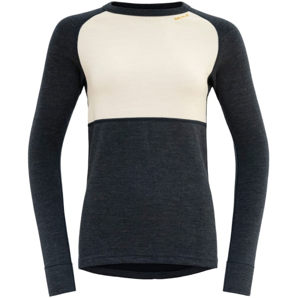 DEVOLD Expedition Merino Silk Shirt Wmn - Langarm-Baselayer ink-offwhite - Bild 1 DEVOLD Expedition Merino Silk Shirt Wmn - Langarm-Baselayer ink-offwhite - Bild 1