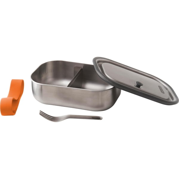 black+blum Stainless Steel Lunchbox 1 Liter - Edelstahl-Proviantdose orange - Bild 2 black+blum Stainless Steel Lunchbox 1 Liter - Edelstahl-Proviantdose orange - Bild 2