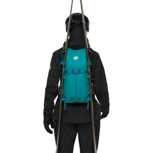 Mammut Nirvana 18 Women - Freeride Rucksack deep teal-black - Bild 11