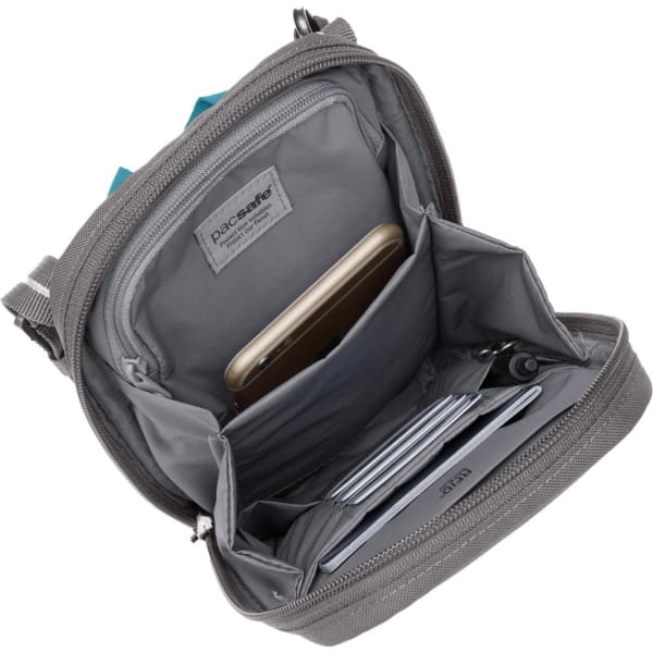 pacsafe RFIDsafe Tech Crossbody - Umhängetasche stone - Bild 15 pacsafe RFIDsafe Tech Crossbody - Umhängetasche stone - Bild 15