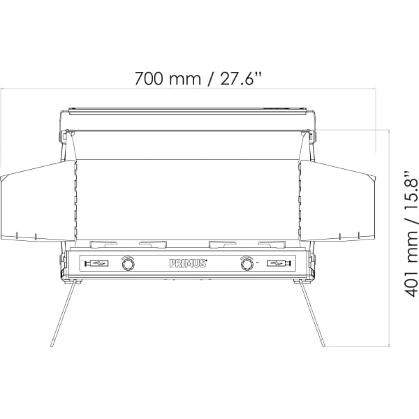 Primus Tupike Stove II - Zwei-Flammen-Gaskocher - Bild 9