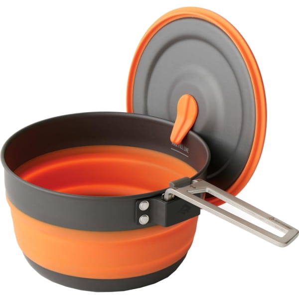 Sea to Summit Frontier UL Collapsible Pot 1L - faltbarer Kochtopf orange - Bild 5 Sea to Summit Frontier UL Collapsible Pot 1L - faltbarer Kochtopf orange - Bild 5