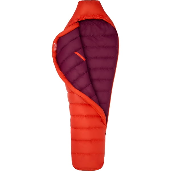 Marmot Mad River 40 - Daunen-Schlafsack red sun-blackberry - Bild 3