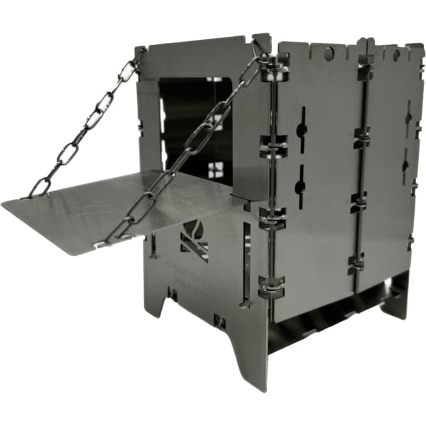 bushcraft essentials Holzrutsche Bushbox LF Titanium - Bild 3