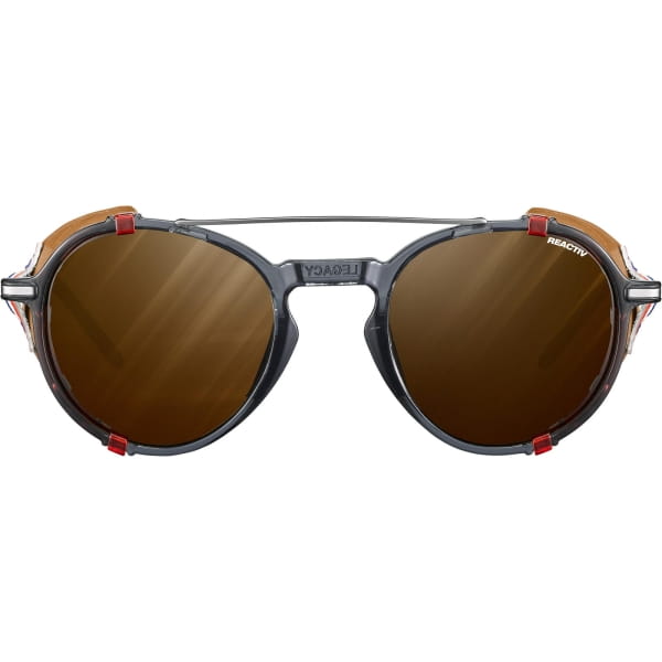 JULBO Legacy Reactiv 2-4 Polarized - Hochgebirgsbrille schwarz durchscheinend-rot-braun - Bild 2