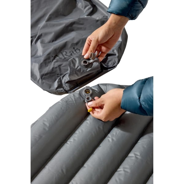 Rab Ionosphere 5 - isolierte Luftmatratze dark pollen - Bild 6