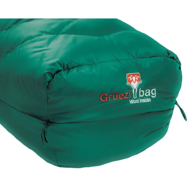 Grüezi Bag Biopod DownWool Subzero - Daunen- & Wollschlafsack pine green - Bild 12