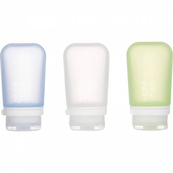 humangear GoToob+ 3er Pack - 3 x 74 ml Tube transparent-grün-blau - Bild 3 humangear GoToob+ 3er Pack - 3 x 74 ml Tube transparent-grün-blau - Bild 3