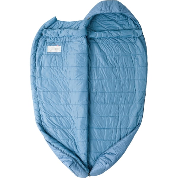 Nordisk Bjarni ±0° Wide Mummy - Kunstfaserschlafsack aegean blue - Bild 3
