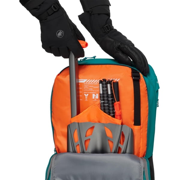 Mammut Nirvana 35 Women - Freeride Rucksack deep teal-black - Bild 11