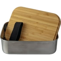 Vorschau: Origin Outdoors Bamboo Lunchbox 1,2 L - Edelstahl-Proviantdose stainless - Bild 3