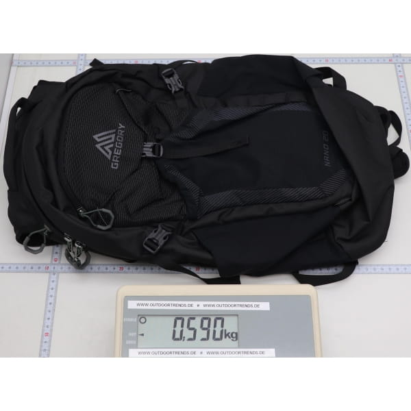 Gregory Nano 20 Plus Size - Daypack optic black - Bild 3 Gregory Nano 20 Plus Size - Daypack optic black - Bild 3