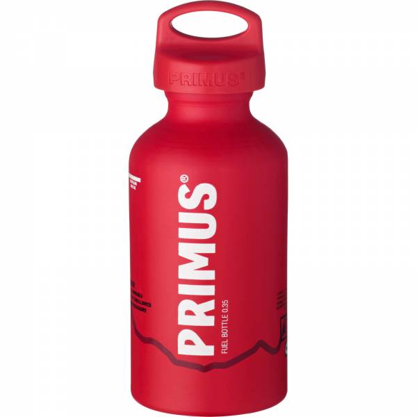 Primus 350er Brennstoffflasche mit Kindersicherung - 300 ml rot - Bild 1