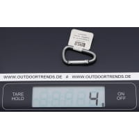 Vorschau: LACD Accessory Biner 40 mm - Materialkarabiner grey - Bild 2