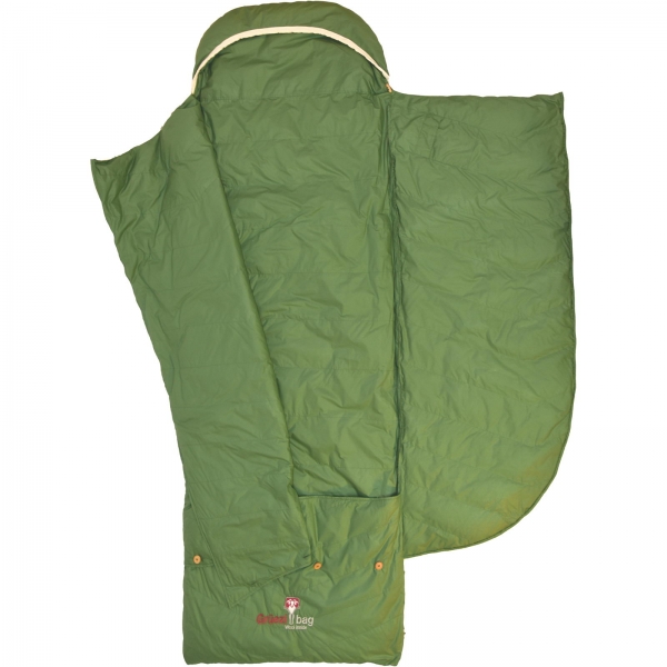 Grüezi Bag Biopod DownWool Nature Comfort  - Daunen- & Wollschlafsack basil green - Bild 2