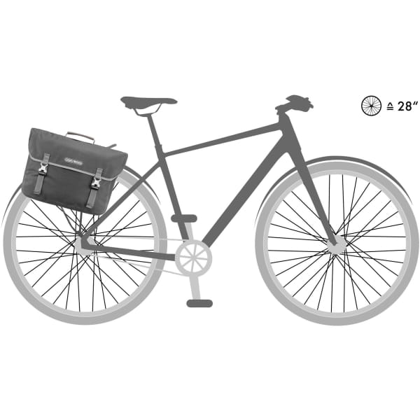 ORTLIEB Commuter-Bag Two QL3.1 - Fahrrad-Laptoptasche pepper - Bild 2