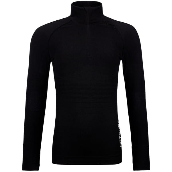 Ortovox Women's 230 Competition Zip Neck - Funktionsshirt black raven - Bild 1