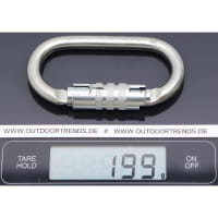 Vorschau: C.A.M.P. Oval Pro 2Lock - Schraubkarabiner silver - Bild 3